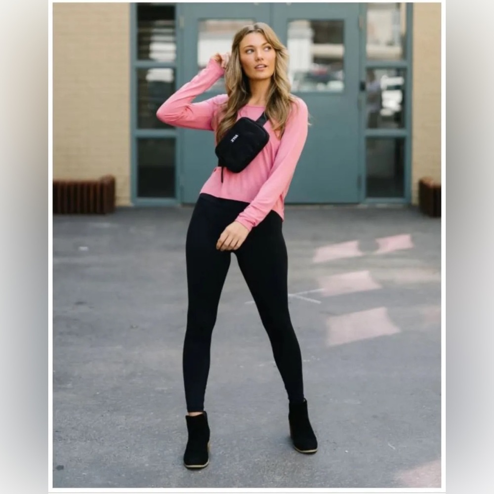 ZYIA Black Light n Tight High Rise- NO POCKETS